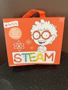 NEW STEAM ACTIVITY SET BUILD A WOODEN EXCAVATOR $40 online